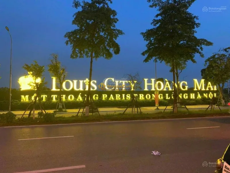 Hình ảnh dự án Louis City Hoàng Mai  có địa chỉ chính thức tại số 54 đường Tân Mai, thuộc địa phận các phường Hoàng Văn Thụ và Yên Sở, quận Hoàng Mai, Hà Nội