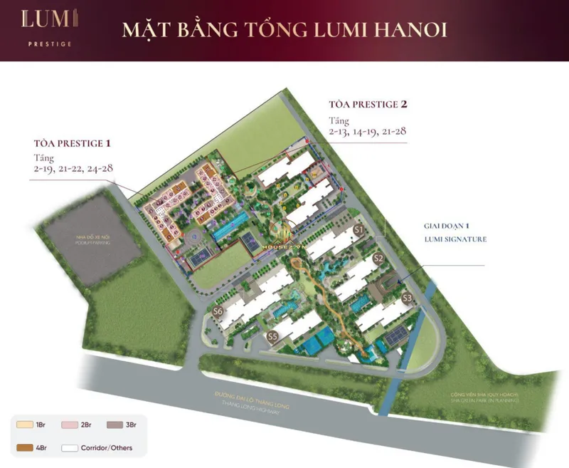 Hình ảnh dự án Lumi Hanoi