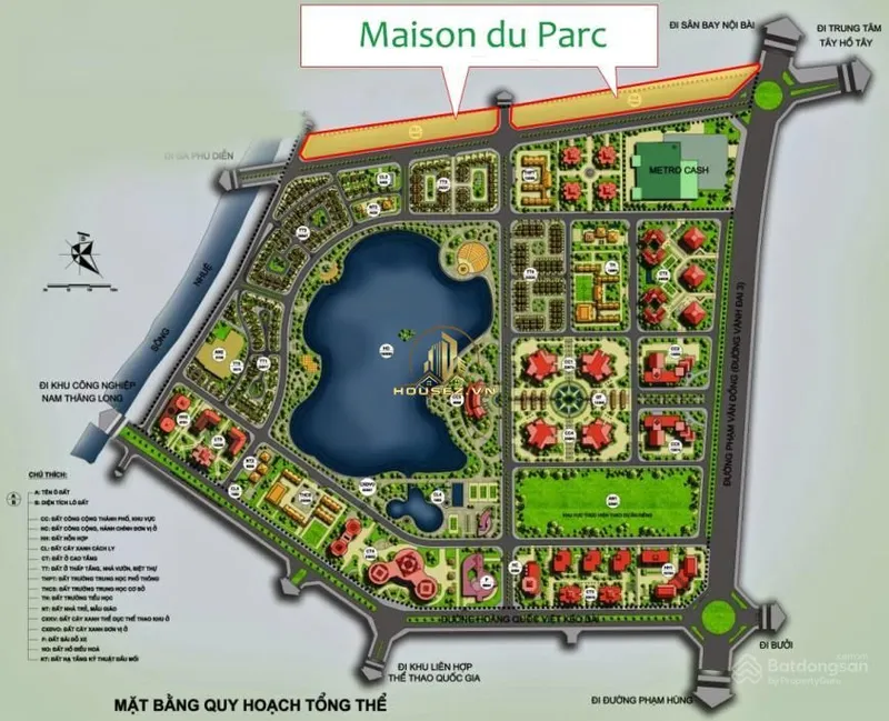 Hình ảnh dự án Maison Du Parc