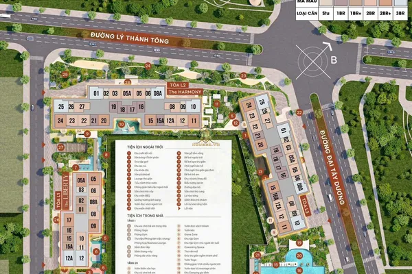 Masteri Lakeside - Vinhomes Ocean Park 1