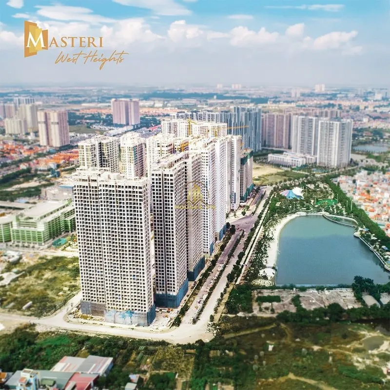 Hình ảnh vị trí địa lý Masteri West Heights