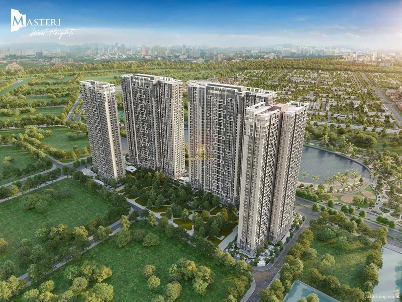 Thiết kế căn hộ sang trọng tại Masteri West Heights