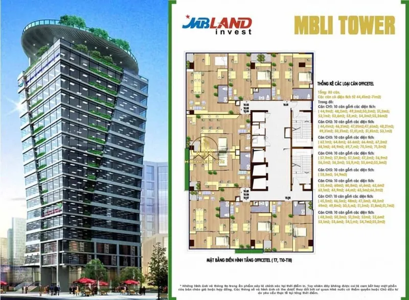 Hình ảnh dự án MBLI Tower Dự án MBLI Tower nằm tại Lô D14, đường Tôn Thất Thuyết, phường Mỹ Đình 2, quận Nam Từ Liêm, thành phố Hà Nội