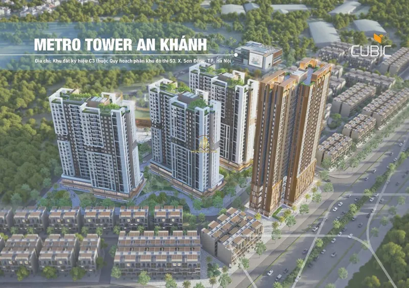 Hình ảnh dự án Metro Tower An Khánh