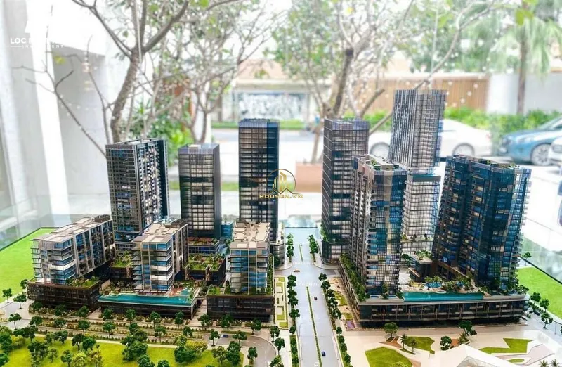 Mặt bằng quy mô dự án Metropole Thủ Thiêm