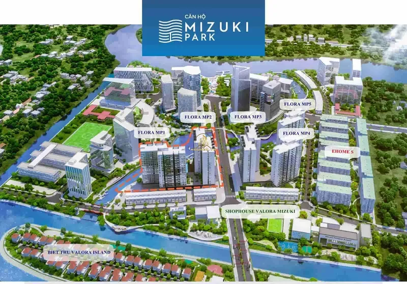 Hình ảnh dự án Mizuki Park
