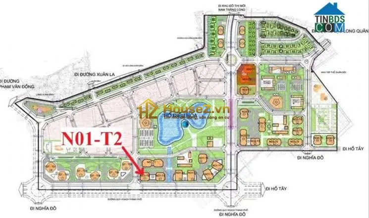 Hình ảnh dự án N01-T2 Ngoại Giao Đoàn