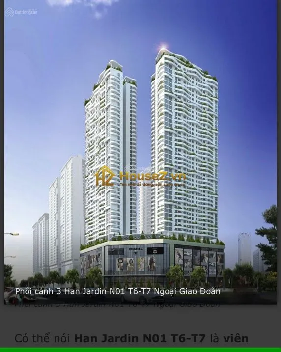 Hình ảnh dự án N01-T7 Ngoại Giao Đoàn