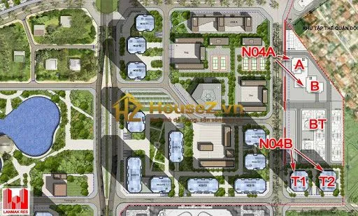 Hình ảnh dự án N04A Ngoại Giao Đoàn