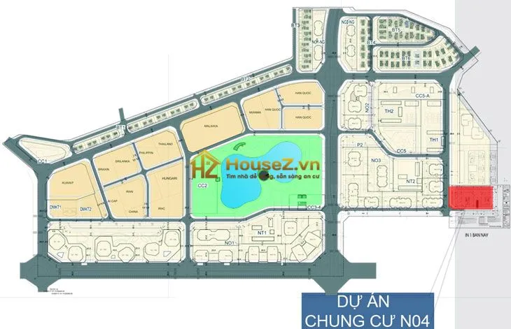 Hình ảnh dự án N04B Ngoại Giao Đoàn
