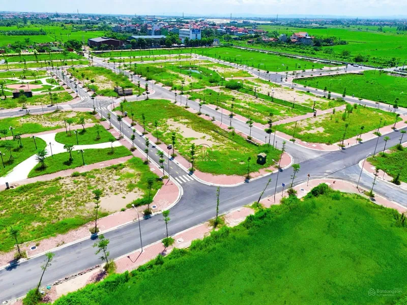 Hình ảnh dự án NamMon Square nằm ngay mặt tiền Quốc lộ 1A, thuộc địa bàn xã Hồng Vân (vùng giáp ranh xã Thụy Hòa cũ), huyện Thường Tín, thành phố Hà Nội