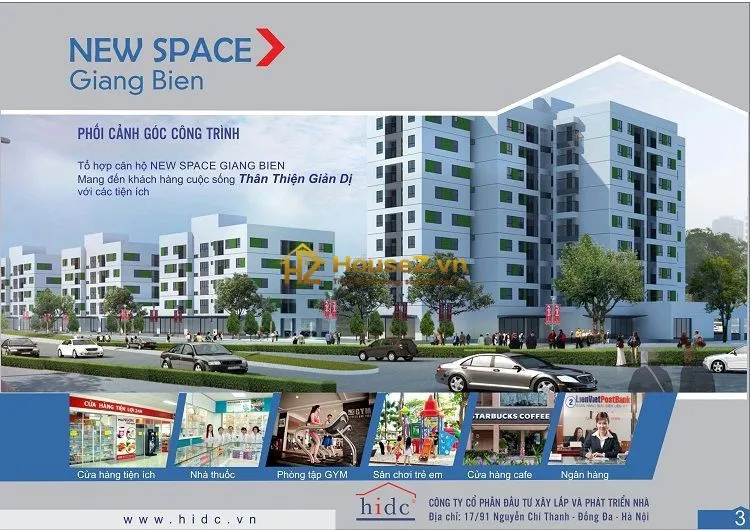 Hình ảnh dự án New Space Giang Biên
