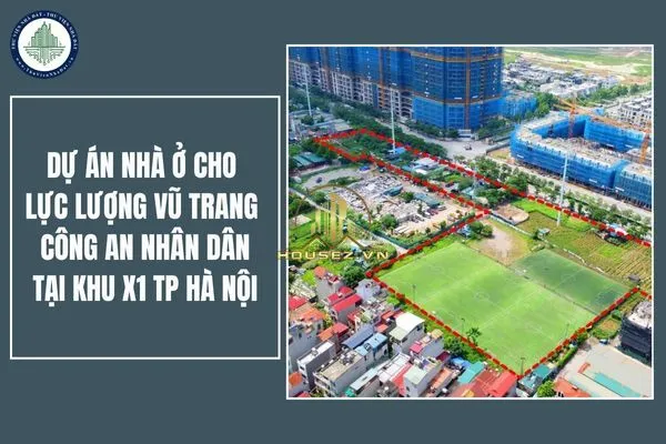 Hình ảnh dự án Nhà ở cho lực lượng vũ trang Công an nhân dân tại khu X1