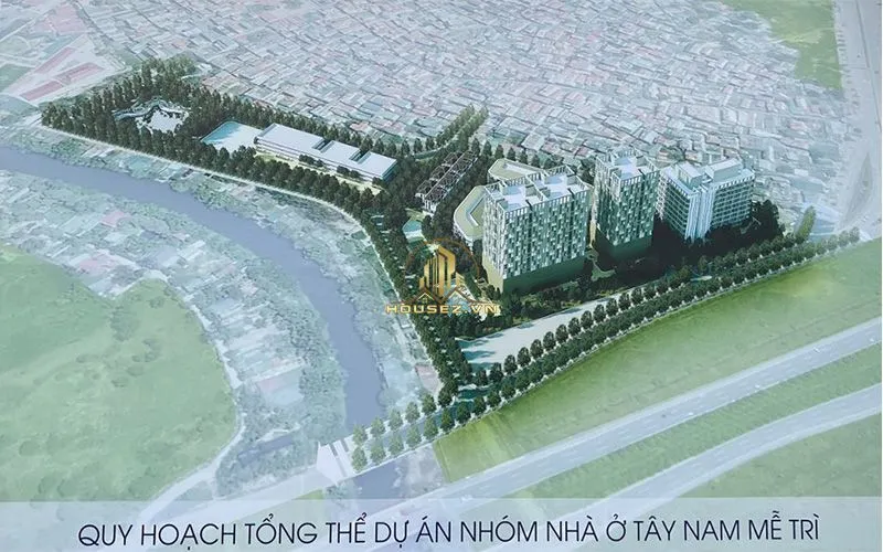 Hình ảnh dự án Nhóm nhà ở Tây Nam Mễ Trì