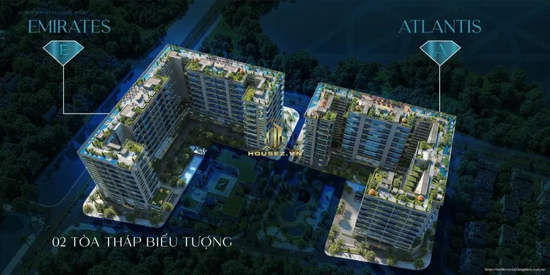 Hình ảnh dự án Noble Crystal Long Biên