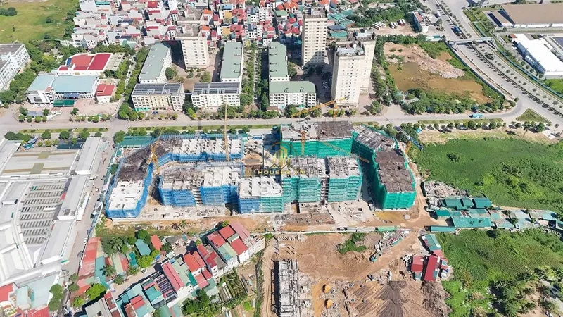 Hình ảnh dự án NOXH Kim Chung Đông Anh  (Thăng Long Green City) tọa lạc tại ô đất CT3 và CT4 Khu đô thị mới Kim Chung, xã Kim Chung (nay thuộc khu vực xã Thiên Lộc), huyện Đông Anh, thành phố Hà Nội