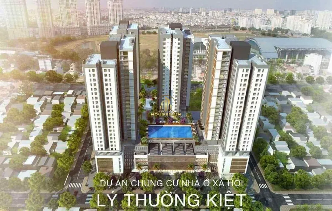 Nhà ở xã hội NOXH 324 Lý Thường Kiệt Phú Thọ DMC