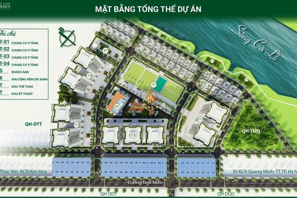 Nhà ở xã Hội NOXH Mê Linh Garden City Kim Hoa