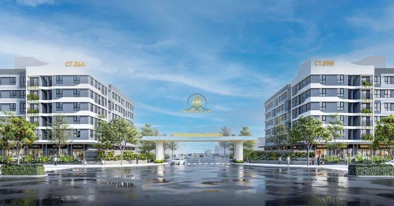 Hình ảnh dự án NOXH Mê Linh Garden City (Khu đô thị Kim Hoa): Tọa lạc tại xã Kim Hoa, huyện Mê Linh, dọc theo tuyến đường trọng điểm phía Bắc