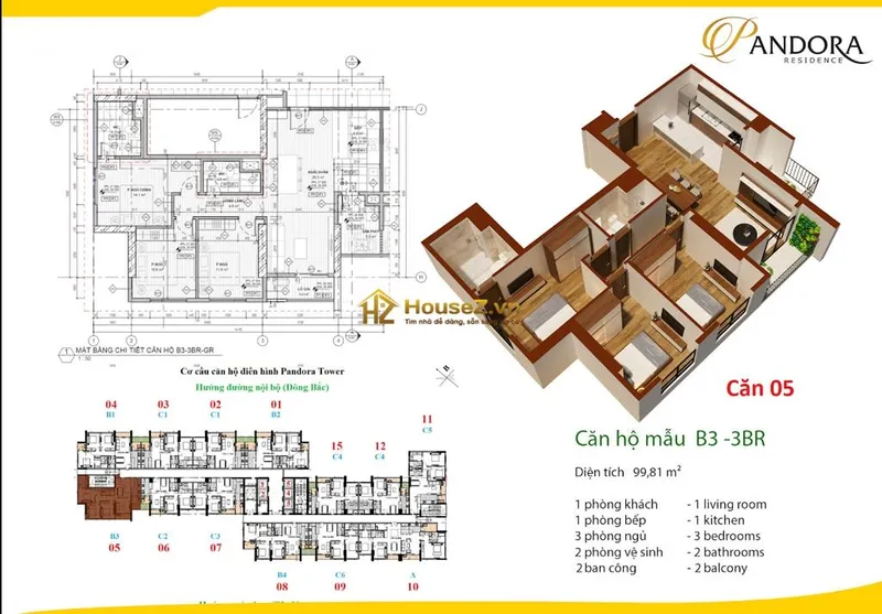 Hình ảnh dự án Pandora 53 Triều Khúc