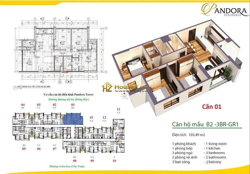 Hình ảnh dự án Pandora 53 Triều Khúc