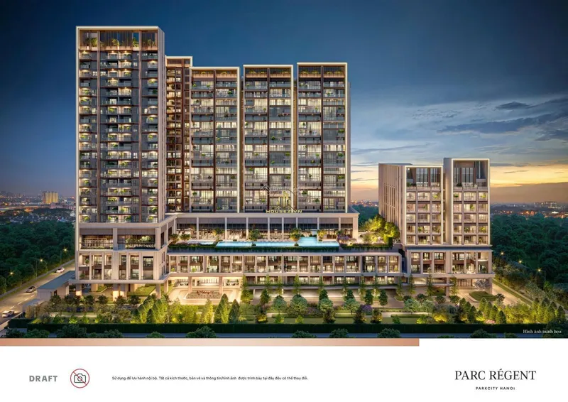 Hình ảnh dự án Parc Régent