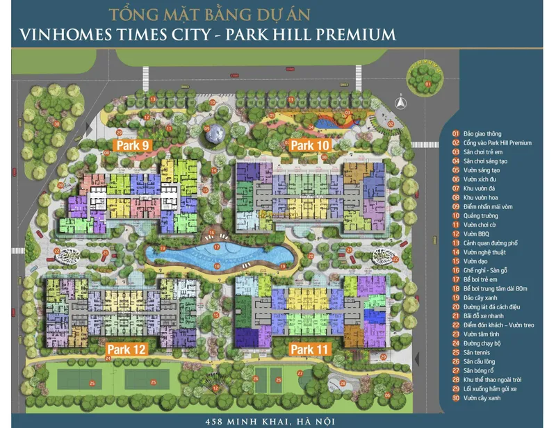 Hình ảnh dự án Park Hill Premium - Times City