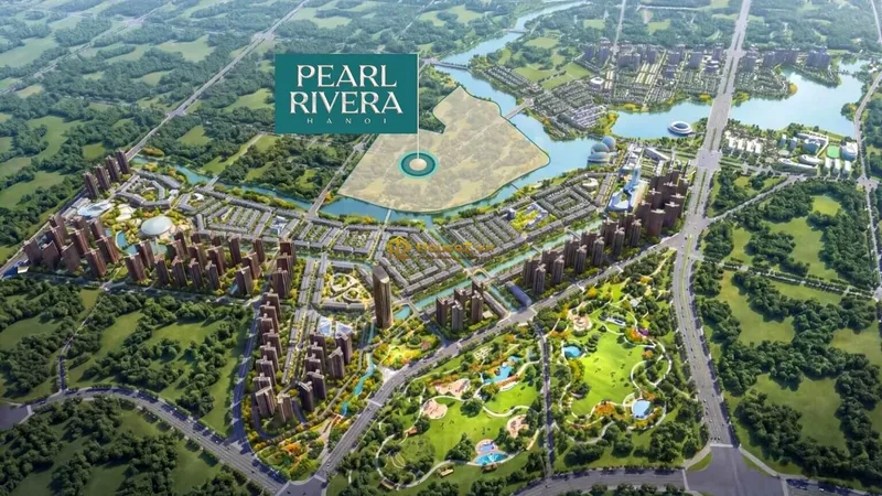 Hình ảnh dự án Pearl Rivera Hà Nội Số 349, Đường Hoàng Quốc Việt, Phường Cổ Nhuế 1, Quận Bắc Từ Liêm, Hà Nội
