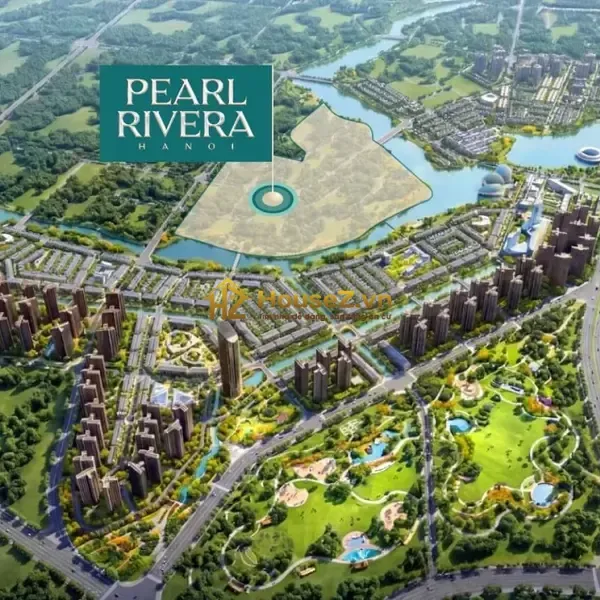 Hình ảnh dự án Pearl Rivera Hà Nội Số 349, Đường Hoàng Quốc Việt, Phường Cổ Nhuế 1, Quận Bắc Từ Liêm, Hà Nội