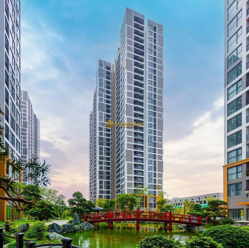 Hình ảnh dự án Phân khu The Zenpark nằm trên mặt đường Lý Thánh Tông, thuộc đại đô thị Vinhomes Ocean Park, huyện Gia Lâm, thành phố Hà Nội