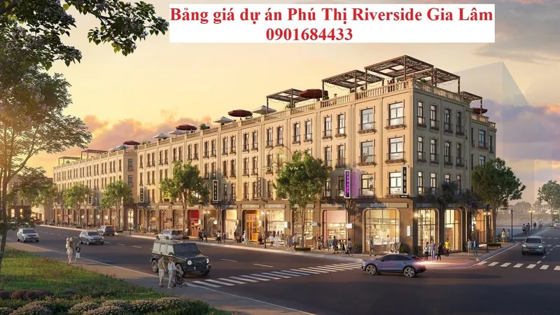 Hình ảnh dự án Phú Thị Riverside
