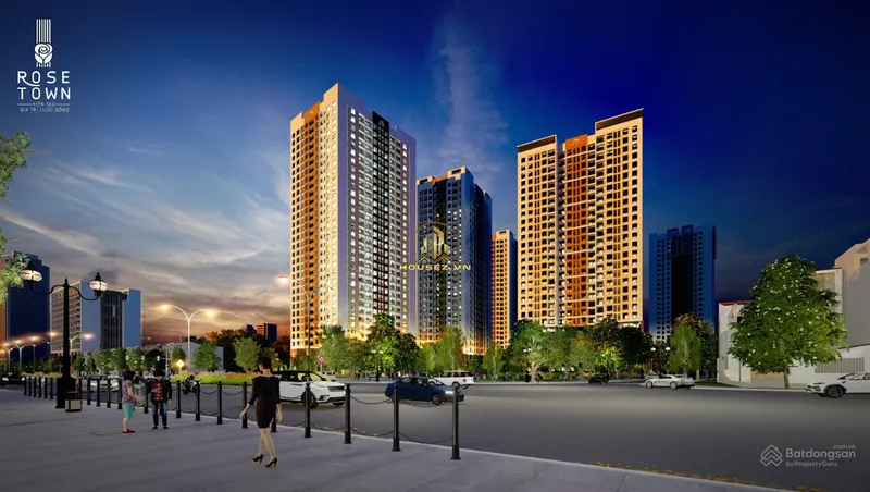 Hình ảnh dự án Rose Town 79 Ngọc Hồi