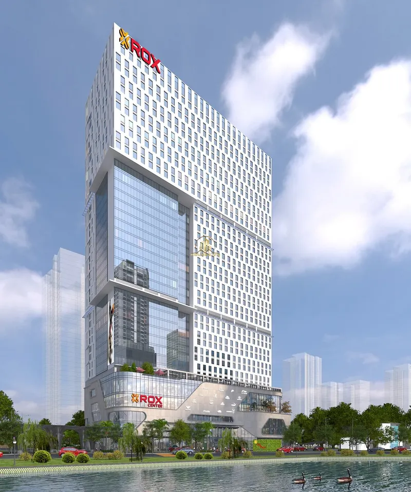 Hình ảnh dự án ROX Tower Goldmark City nằm tại số 136 đường Hồ Tùng Mậu, phường Phú Diễn, quận Bắc Từ Liêm, thành phố Hà Nội