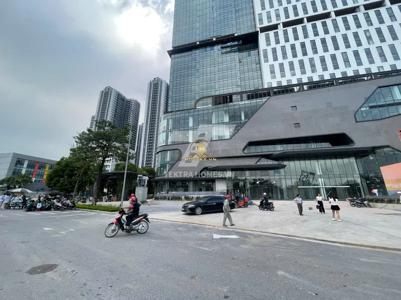 Hình ảnh dự án ROX Tower Goldmark City nằm tại số 136 đường Hồ Tùng Mậu, phường Phú Diễn, quận Bắc Từ Liêm, thành phố Hà Nội