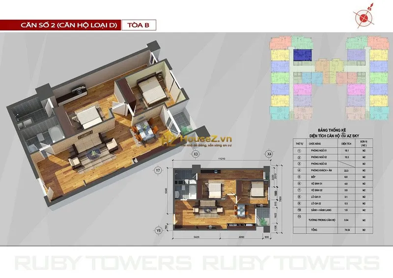 Hình ảnh dự án Ruby Tower Định Công