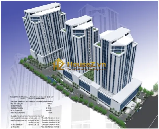 Hình ảnh dự án Sakura Tower