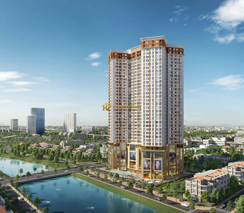 Hình ảnh dự án Samsora Premier có địa chỉ tại số 105 đường Chu Văn An, phường Yết Kiêu, quận Hà Đông, thành phố Hà Nội