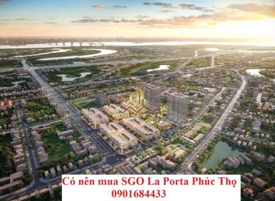 Hình ảnh dự án SGO La Porta (hay SGO La Porta Phúc Thọ) nằm tại khu Đồng Cá, xã Phúc Hòa, huyện Phúc Thọ, thành phố Hà Nộ