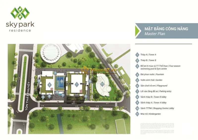 Hình ảnh dự án Sky Park Residence
