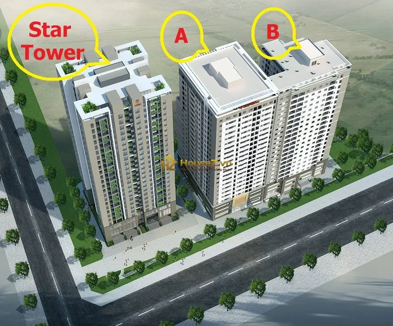 Hình ảnh dự án Star Tower 283 Khương Trung