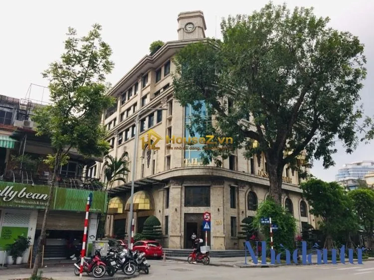 Hình ảnh dự án STD Tower nằm tại số 24 đường Quang Trung (ngay góc giao với phố Hạ Hồi), quận Hoàn Kiếm, thành phố Hà Nội