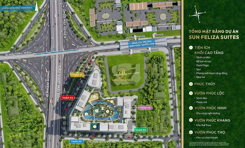 Hình ảnh dự án Sun Feliza Suites
