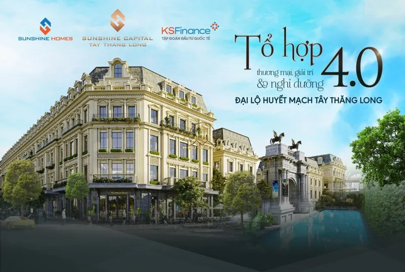 Hình ảnh dự án Sunshine Capital Tây Thăng Long