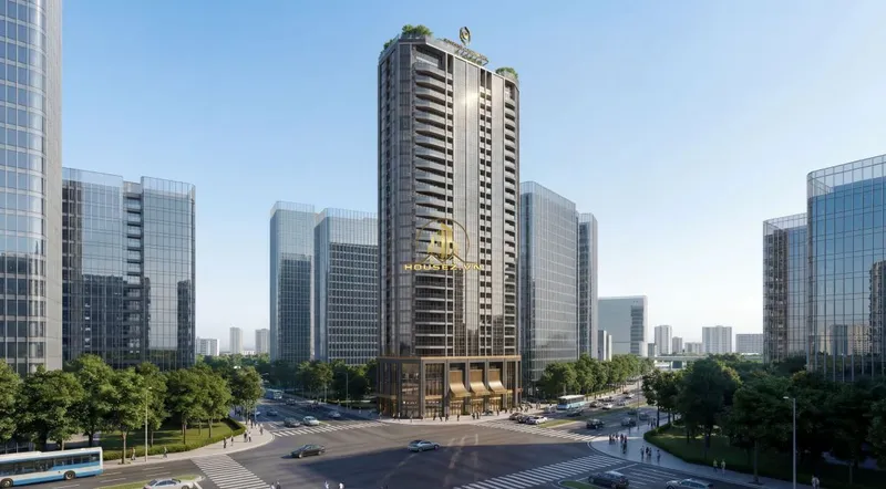 Hình ảnh dự án Sunshine Continental Tọa lạc ngay góc ngã tư đường Trần Bình và Nguyễn Hoàng, phường Mỹ Đình 2, quận Nam Từ Liêm