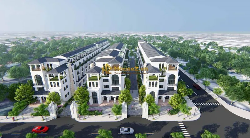 Hình ảnh dự án  Sunshine Mystery Villas tọa lạc tại mặt đường K2 (phố Nguyễn Văn Giáp), thuộc phường Mỹ Đình 1, quận Nam Từ Liêm, Hà Nội