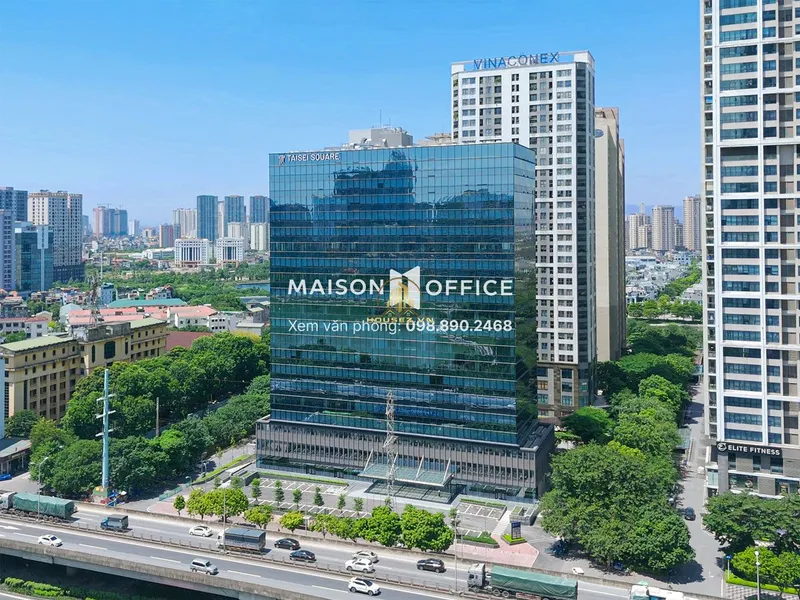 Hình ảnh dự án Taisei Square Hanoi  nằm tại số 289 đường Khuất Duy Tiến, phường Trung Hòa, quận Cầu Giấy, Hà Nội