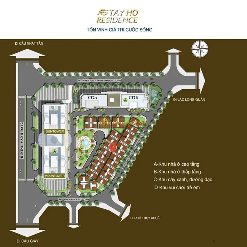 Hình ảnh dự án Tây Hồ Residence