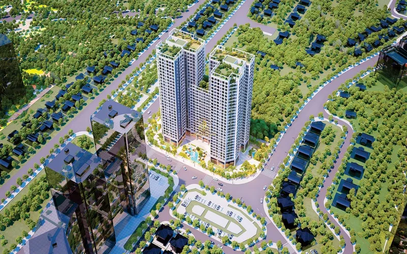 Hình ảnh dự án Tecco Skyville Tower