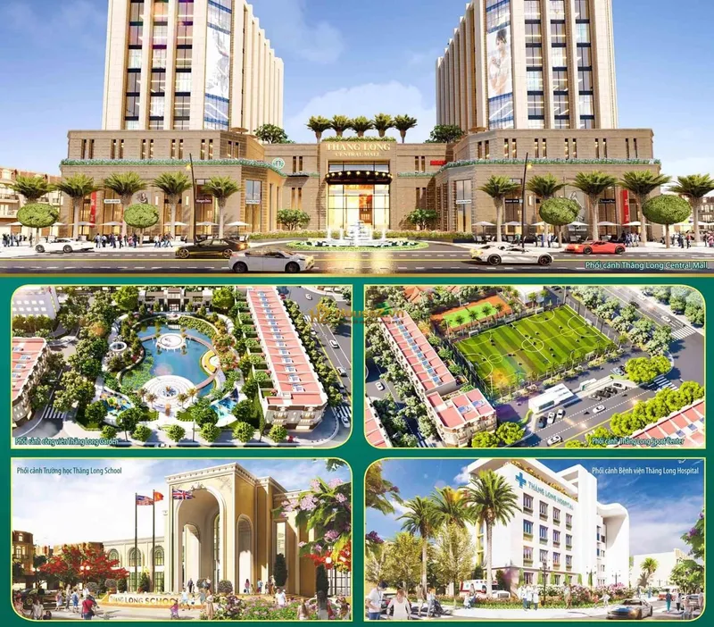 Hình ảnh dự án Thăng Long Garden