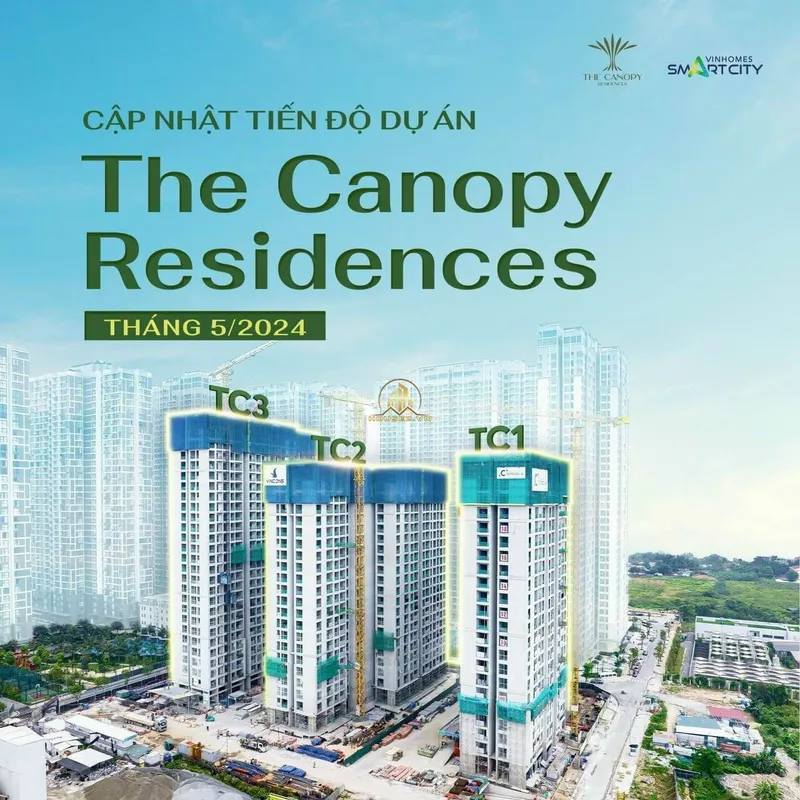 Hình ảnh tổng quan dự án The Canopy Residences
